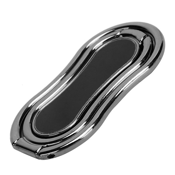 Finger Ring Mobiltelefonhållare Stativ Vikbart 360° Roterande Telefon Bakre Handgreppshållare Svart