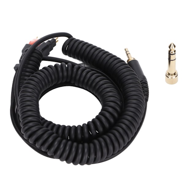 Ersättningsljudförlängningskabel Hörlurar Fjädertråd Lämplig för HD660s HD650 HD600 HD580