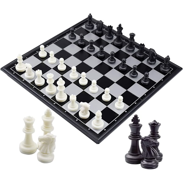 Magnetiskt Vikbart Schackbräde - Schackspel