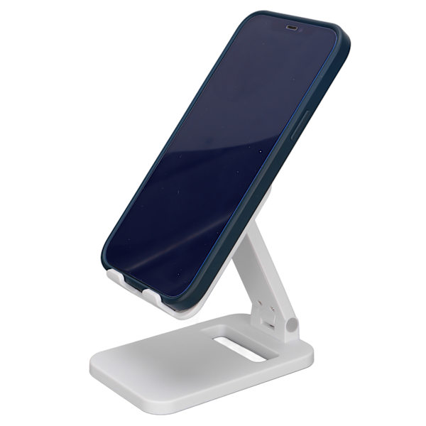 Fällbart Mobiltelefonställ Bärbar Vinkelhöjdsjusterbar Mobiltelefontablethållare för Kontorsbord