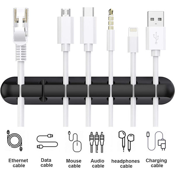 Kabelhållare, 3-pack