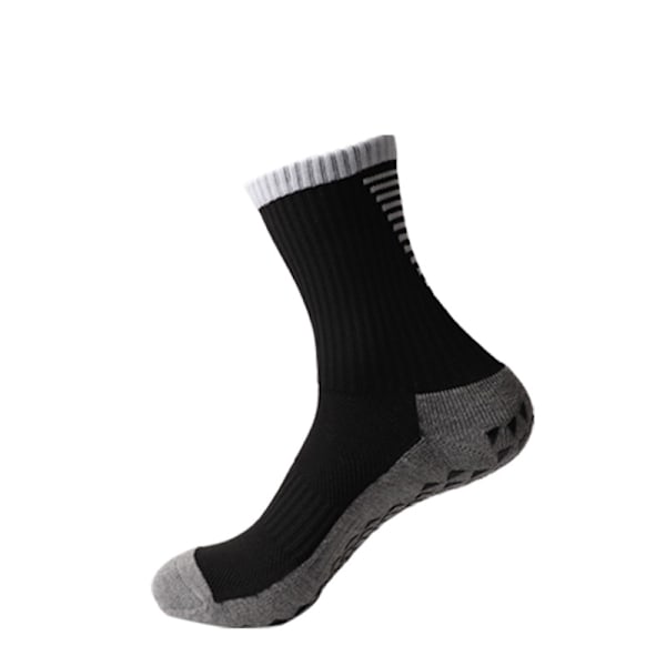 Mænds Strømper Tykkelse Kort Rør Mellem Rør Fodbold Strømper Stribet Anti-Slip Slidstærk Atletiske Strømper Fluorescent Green Long Average Size