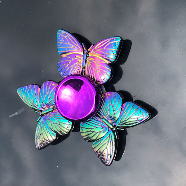 Legering Fingertopp Gyro Avlastning Leksak Hand Spinner Fingertopp Gyro seven