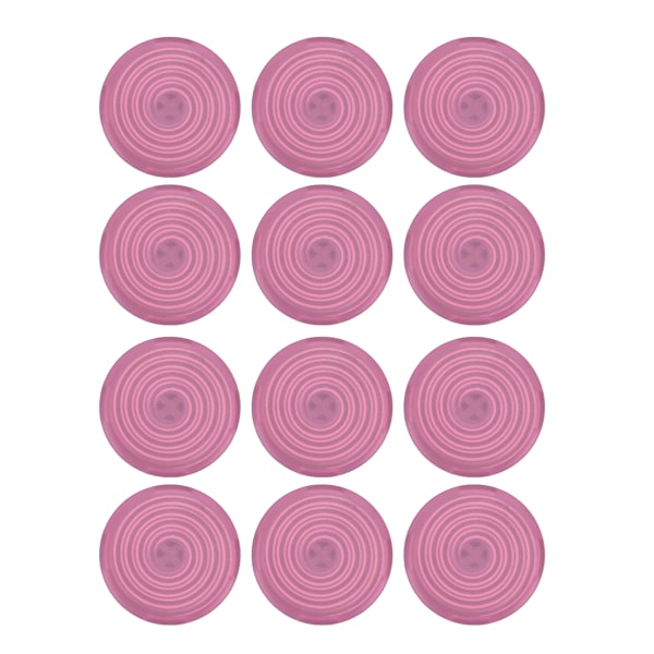 12 stk Arcade-knappdeksler Erstatning Mekaniske Trykknappdeksler for Kailh for Cherry for TTC for Akko for Glorious Brytere Rosa