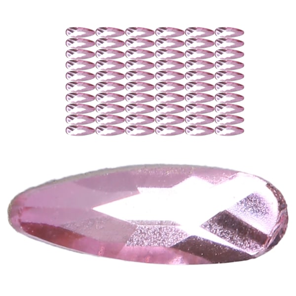 60 stk. Negle Rhinestones Drop Glitter Krystal DIY Negle Tilbehør Skinnende Manicure Værktøj622