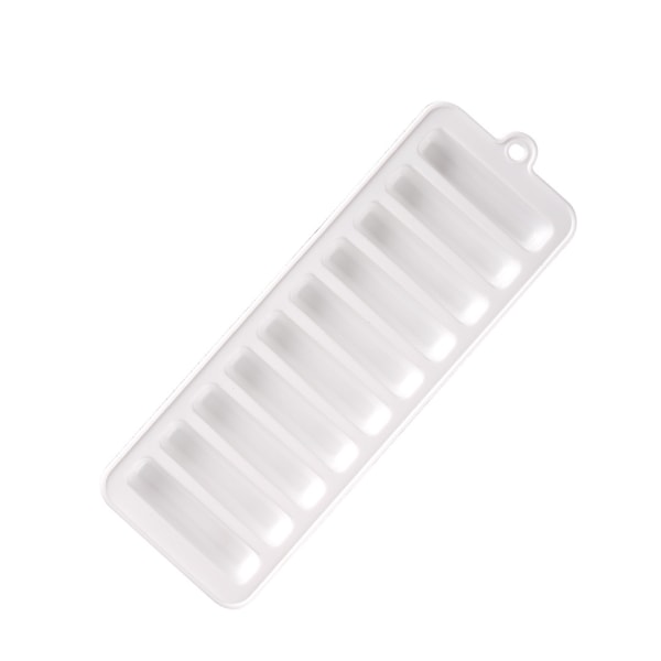 Silikonkakeform Husholdnings-isbrett Fingerkjeks Muffinsform Kakeform Baking HC-White 1-10 Hole Bar Ice Tray