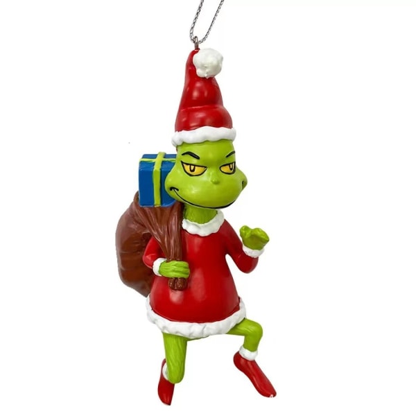 Grinch Julepynt 2023 - Juledekorasjoner - Grinch Harpiks Trepynt C
