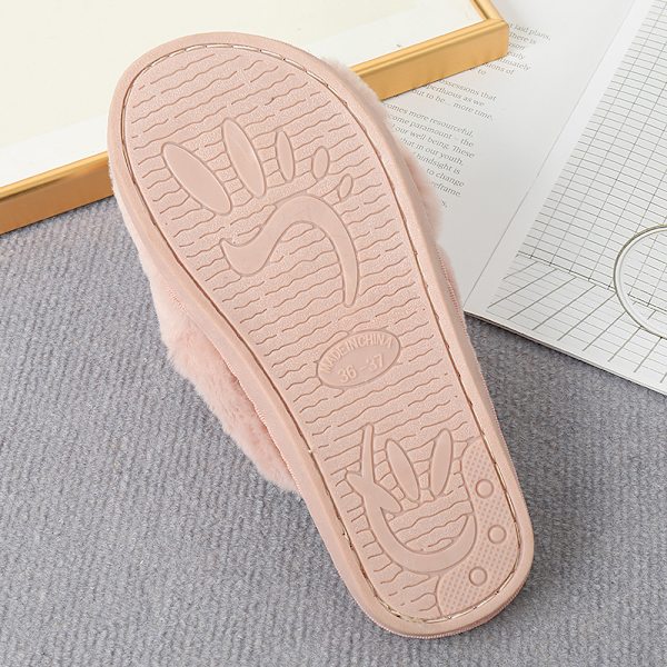 Damepels slippers