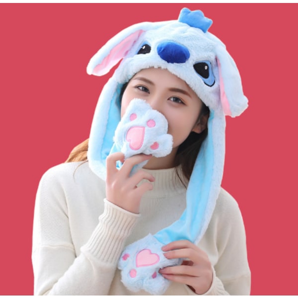 Enkel hatt-scarf C