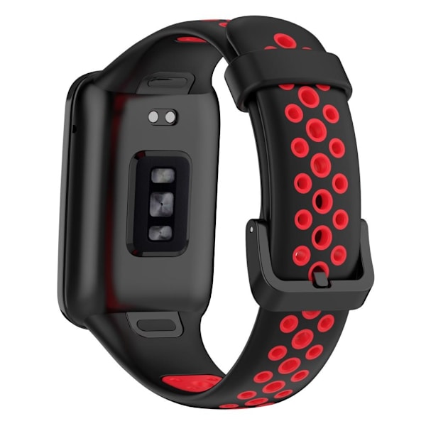 Vaihtohihnat yhteensopivat Xiaomi Band7 Pro:n kanssa - Hengittävä pehmeä silikoninen älykellohihna ranneke kaksivärinen