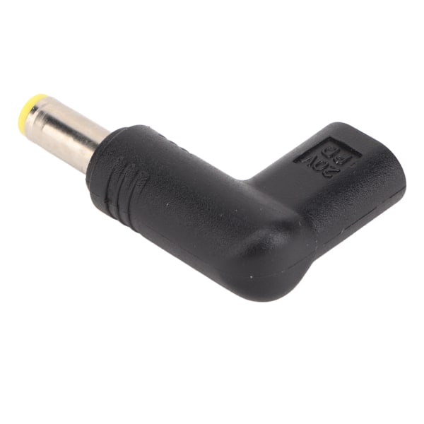 100W PD USB 3.1 Typ C Hon USB C till DC 18.5‑20V 5.5x1.7mm Adapter PD Emulator Trigger 90 Grader Vinklad