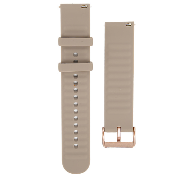 Justerbar Silikonarmband för Amazfit GTS 3/GTS 3 PRO Andningsbar Smartwatch Armband Grå