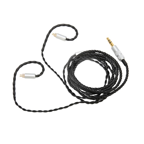 Öronproppsuppgraderingskabel 2 stift 0,78 mm 3,5 mm plugg OFC-kärna ersättningshörlurar tråd för AS10 AS06 ZST ZS3 ZS10 ES3 ES4 ZSR