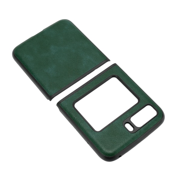 Beskyttelsesetui Lichee-mønster Ridsefast telefoncover til Moto Razr 2022 Folding Mobiltelefon Grøn