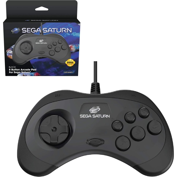 Official SEGA Mega Drive 8-knappars Arcade Control Pad