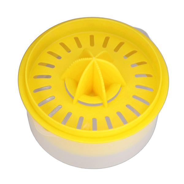 Citronpress 2 i 1 Saftpress Äggulneseparator PP Handverktyg för Frukt Apelsin