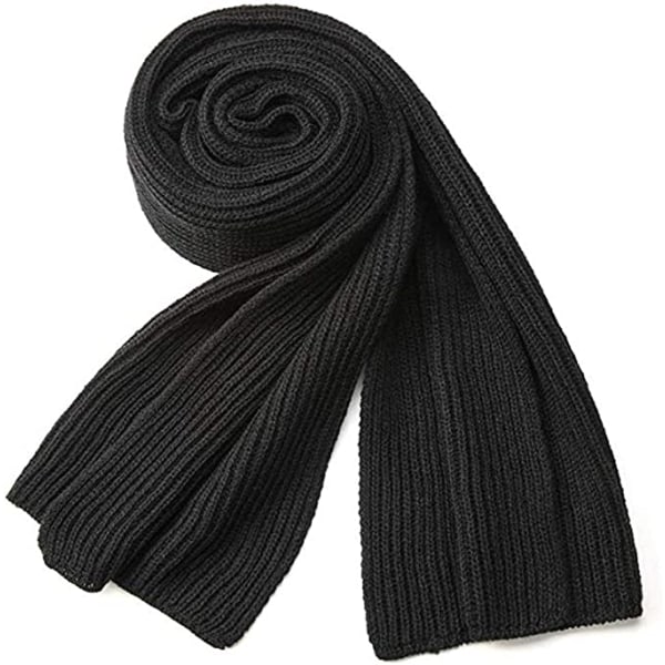 Vinter solid varm strikket skjerf