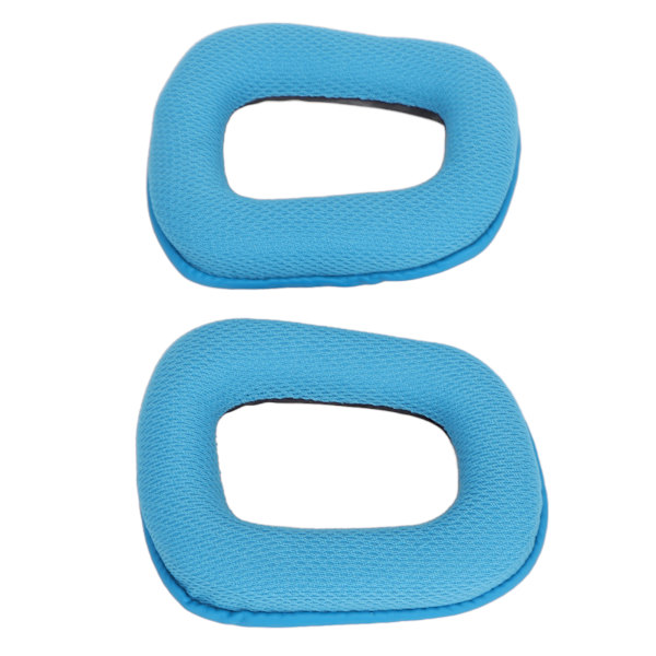 Ersättning Öronkuddar Öronkuddar Minnesskum Headset Öronkuddar för Logitech G35 G930 G430 F450 Hörlurar Blå