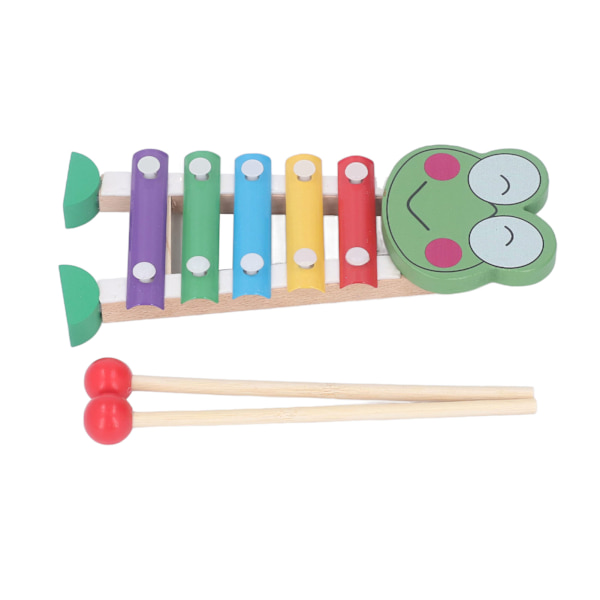 Trexylofon Multifarget Baby Percussion Musikkleker for Førskolelæring Frosk