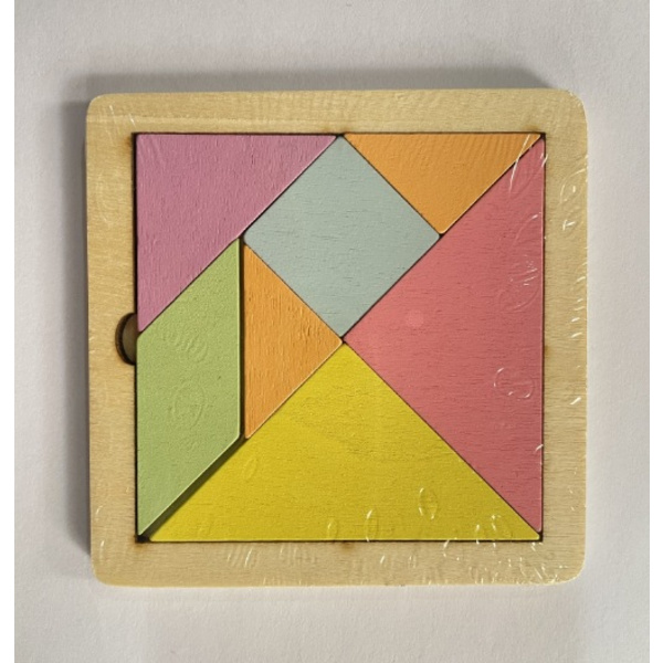 Sjove afstressende puslespil legetøj 9 * 9 tangram