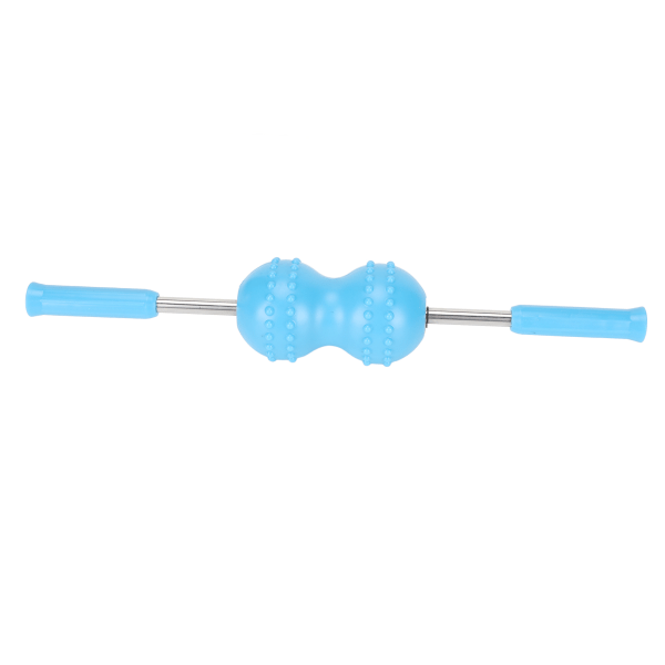 Fascia Muscle Roller Dual Ball Deep Tissue Massaging Reduces Pain Fascia Roller for Legs Neck