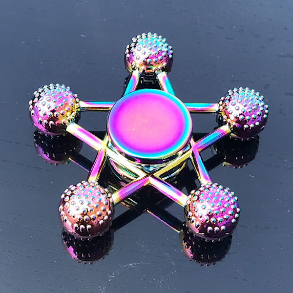 Legering Fingertopp Gyro Avlastning Leksak Hand Spinner Fingertopp Gyro eight