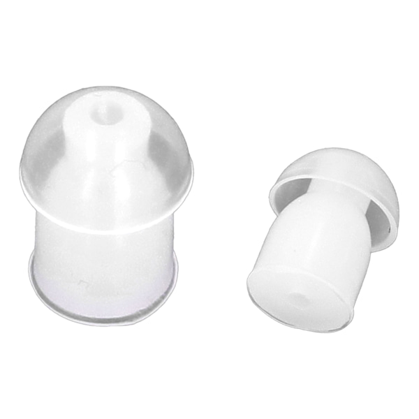 10 stk. lufttørrør ørepropper myke erstatning silikon ørepropper for Walkie Talkie headset
