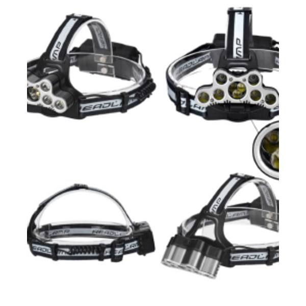 Supervoimakas otsalamppu 7 kpl CREE XML-T6 2ST Q5 LED - oranssi oranssi
