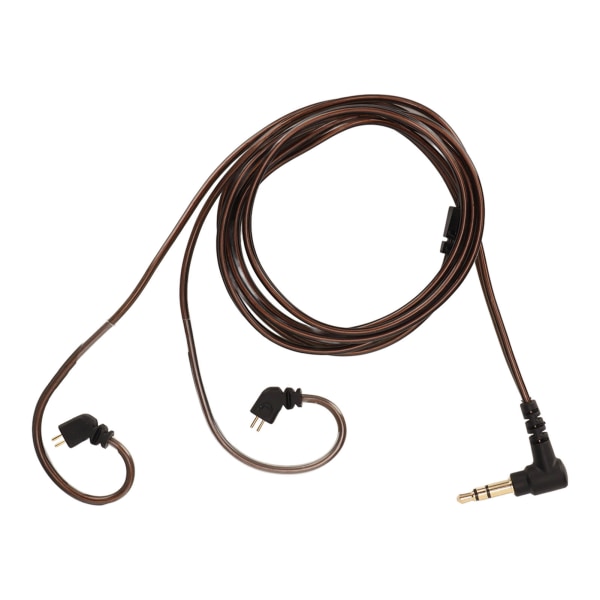 Hörlursljudkabel Brusreducerande Ersättningshörlurs Uppgraderingskabel för 2-stifts 0,78 mm Hörlurar