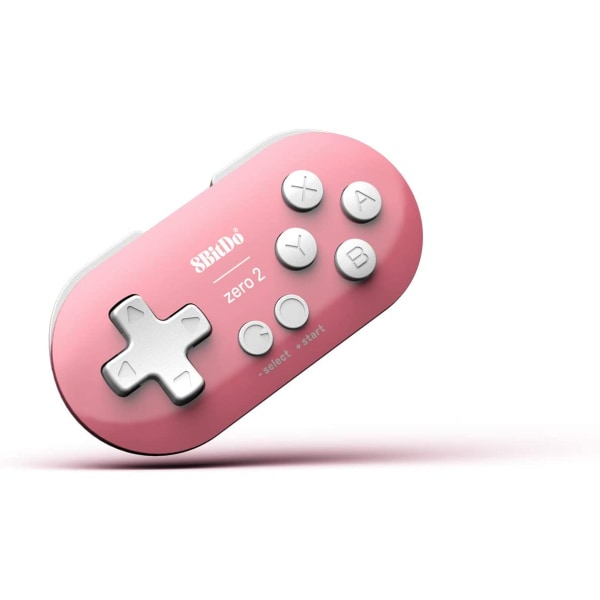 8Bitdo Zero 2 Rosa Utgåva (Elektroniska Spel)