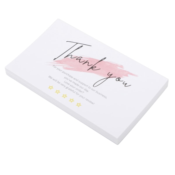 150Pcs Thank You Card Appreciation Cards Coated Paper Gratitude Card for Family Friends B