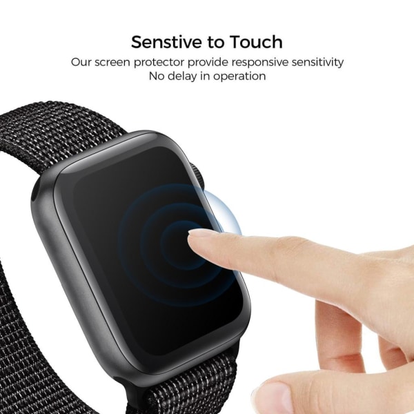 Skjermbeskytter Apple Watch SE/6/5/4 40mm 3-pak