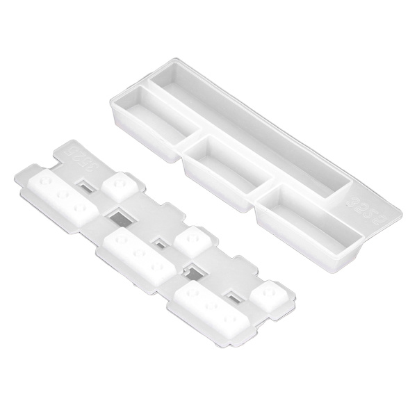 Keycaps Silikonforme Lys Overflader Genanvendelige Høj Gennemsigtighed DIY Silikon Keycap Harpiksform til Mekanisk Tastatur