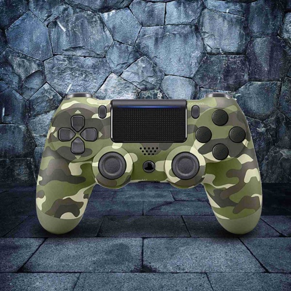 Camouflagekontrol, gamepads til PS4 DoubleShock