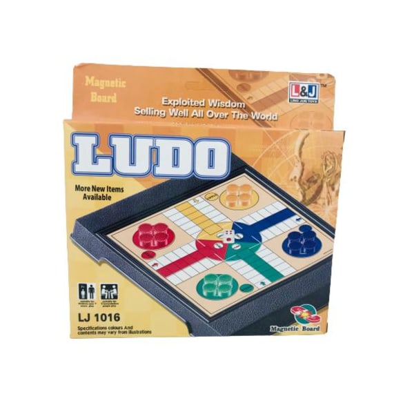 Fia med Nudge/Ludo Magnetic - Brætspil Multicolor