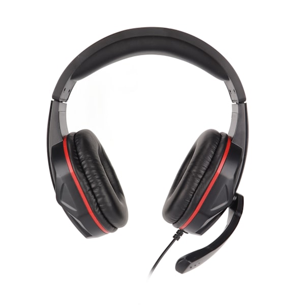 Peliheadset, melunvaimennus, korvan yli, mykistys, 3,5 mm:n pistoke, langallinen kuuloke mikrofonilla PS4:lle, PC:lle, kannettavalle tietokoneelle