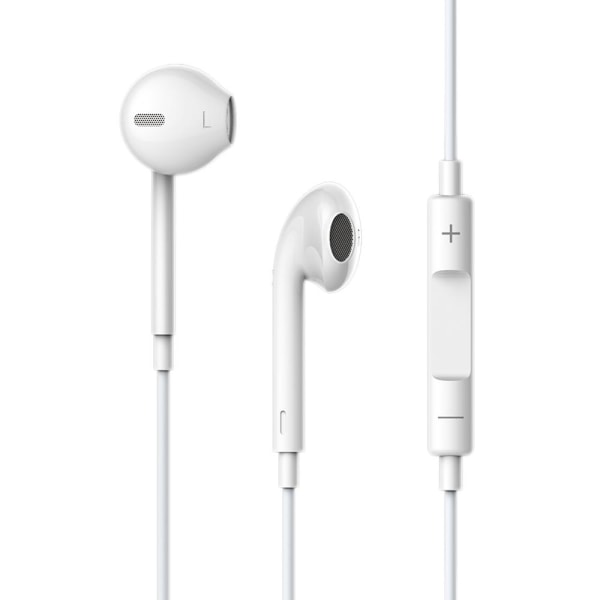 Devia In-Ear Kablede hovedtelefoner/headset - 3,5 mm - Hvid Hvid