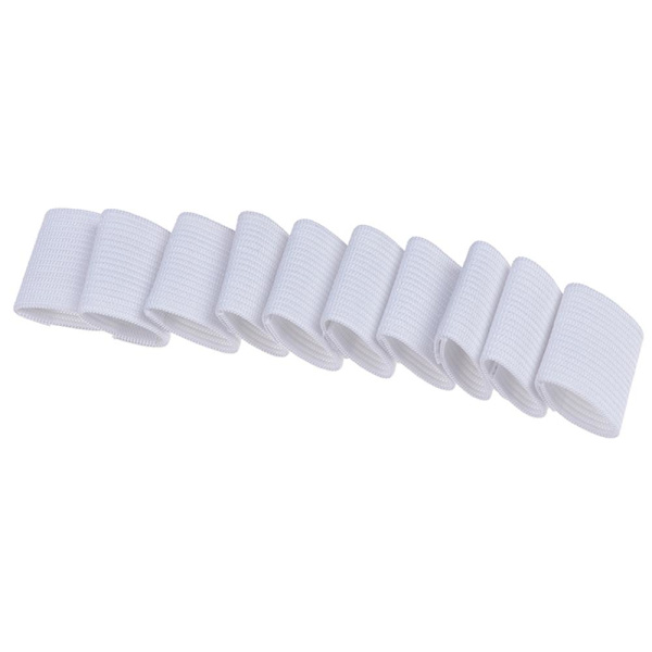 Beskyttende Glat Fingerstøtte/Fingersleeve Sort