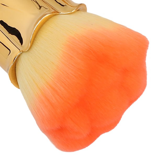 2 st Nageldammborste Ros Soft Borste Nagelsalongsdamm Remover Rengöring Damm Nagelsalong Verktyg