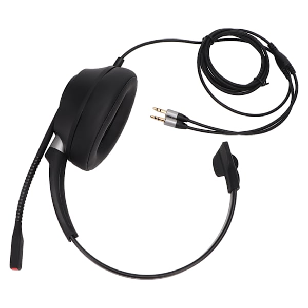 3,5 mm kommunikasjonsheadset ENC støydemping kablet monohodesett med HD-mikrofon for PC-er