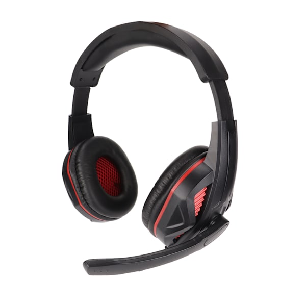 Peliheadset, melunvaimennus, korvan yli, mykistys, 3,5 mm:n pistoke, langallinen kuuloke mikrofonilla PS4:lle, PC:lle, kannettavalle tietokoneelle