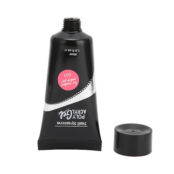 Professionell Nagelförlängningsgel, Bärbar Salong Snabb Förlängning UV-Gel Nagelkonstverktyg 30ml03