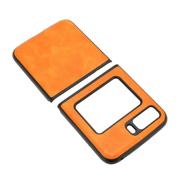 Case Lichee-mönster Reptåligt cover för Moto Razr 2022 Folding Mobile Phone Orange