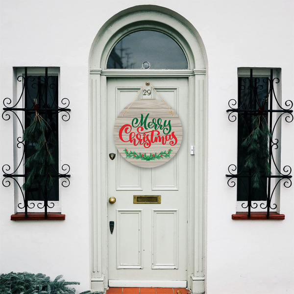 Christmas Grinch Dörr Hängande Christmas Holiday Party Atmosfär dekoration hängande dörrplatta C