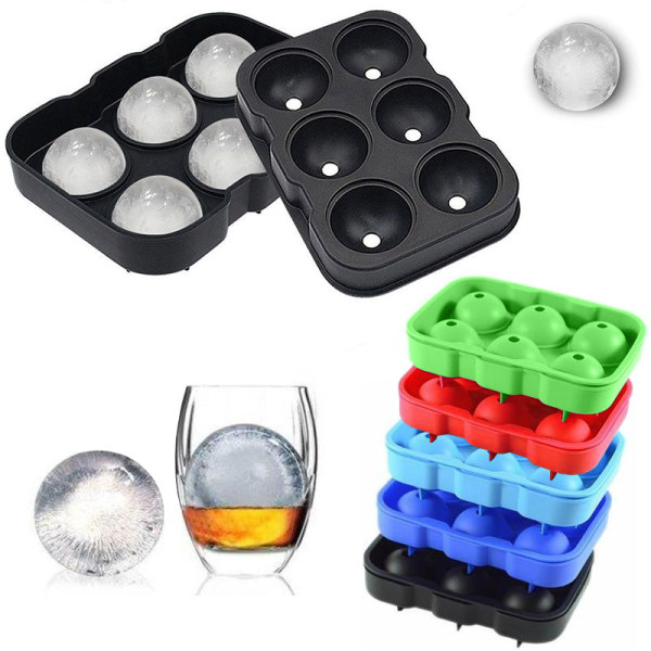 Ice Shape Balls - 8 Ice Balls / Ice Balls / Balls - Silicone