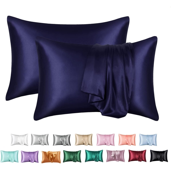 2-pack Silk Satin Pillow Case (without filler)