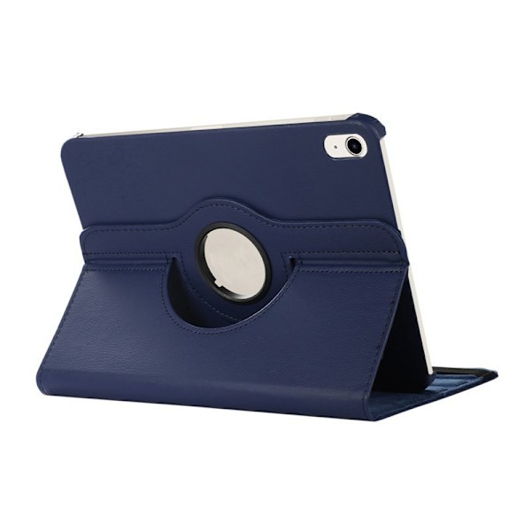 Huawei Matepad etui - beskyttende tablettveske med lychee-mønstret lærdeksel navy blue M6-8.4 inches