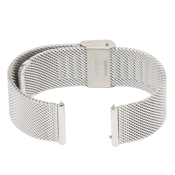 22 mm:n ruostumattomasta teräksestä valmistetut kellohihnat, mesh-kudotut kellohihnat, pikalukituskellohihnat, universaali solki Amazfit GTR 3:lle, hopea
