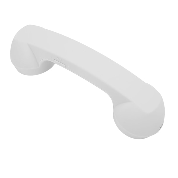 Bluetooth Telefon Håndsæt Retro Strålingsbeskyttende Genopladelig Trådløs Mobiltelefon Håndsæt Modtager Hvid