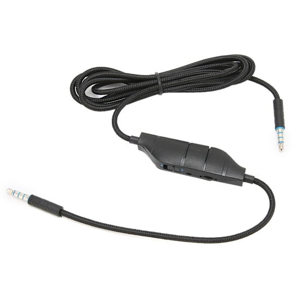 Spillkabel for spillhodesett med lyd- og mikrofonkontroll for Logitech G633/G635/G933/G935